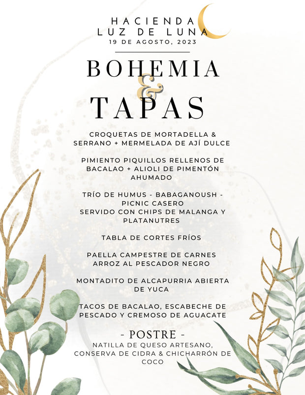 BOHEMIA - HACIENDA LUZ DE LUNA
