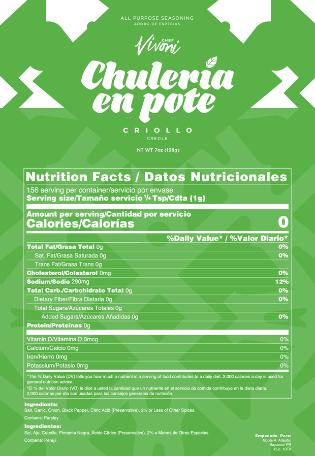 Chulería en Pote Keto - Criollo